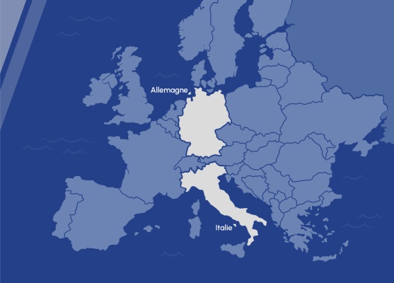 Öffnung für den italienischen und deutschen Markt