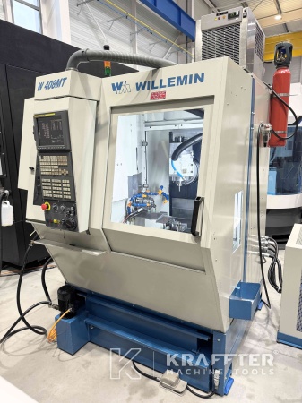 CNC Bearbeitungszentrum gebraucht für die Metallbearbeitung - WILLEMIN MACODEL W 408 MT 5 Achsen 90131
