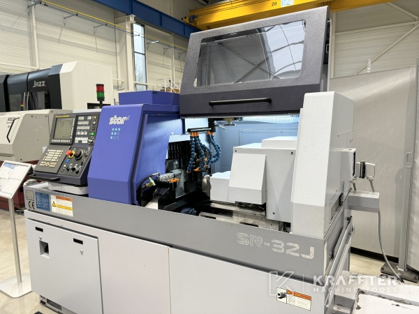 CNC Langdrehautomat, gebraucht, STAR SR32-J 90132 7 Achsen zu verkaufen