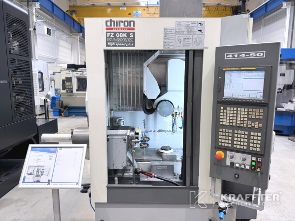 CNC Bearbeitungszentrum gebraucht, CHIRON FZ 08K S HSP 90066 7 Achsen zu verkaufen
