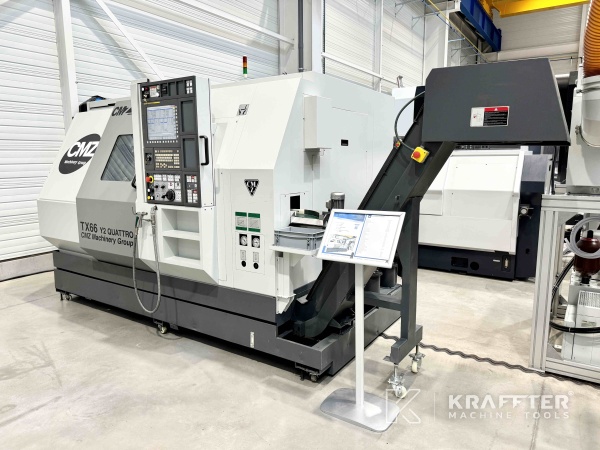 Ankauf und Verkauf CNC Drehmaschine CMZ TX66 Y2 Quattro 90113 Europa, Amerika, international