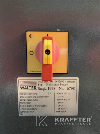 CNC-Schärfmaschine zu verkaufen WALTER Helitronic Power 20689-969 Gebrauchte Werkzeugmaschinen