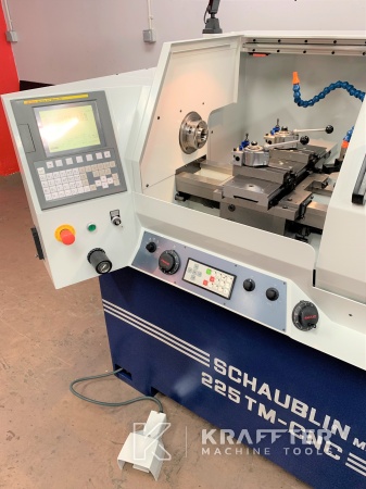 Hochpräzisions-Drehmaschine SCHAUBLIN 225 TM-CNC 20689-943 Gebrauchte Werkzeugmaschinen