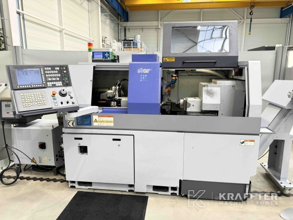 CNC Langdrehautomat STAR SR32 J Type N 90077 , KRAFFTER Verkäufer von gebrauchten Werkzeugmaschinen