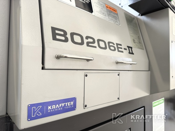 Typenschild CNC-Langdrehautomat TSUGAMI B0206E-II bei KRAFFTER 90181