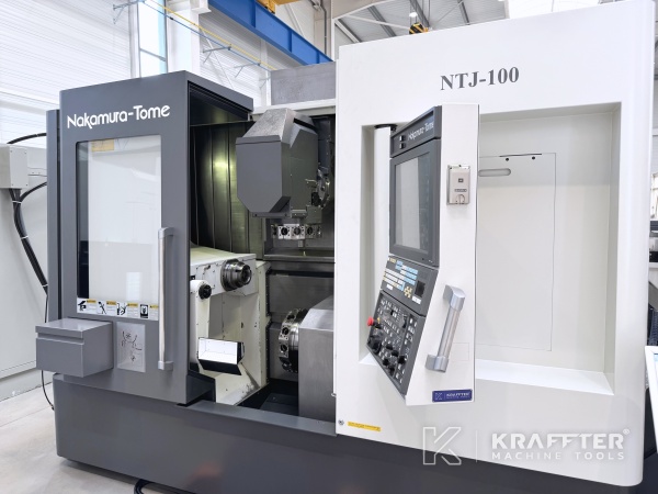 Numerische Drehmaschine NAKAMURA TOME NTJ 100 90190, Kraffter Verkäufer von gebrauchten Werkzeugmaschinen