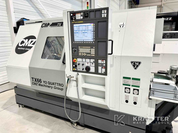 Ankauf und Verkauf weltweit von CNC Drehmaschine, gebraucht, CMZ TX66 Y2 Quattro 90113