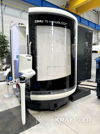 CNC Bearbeitungszentrum für Metall gebraucht, DMG MORI DMU 75 monoBLOCK Achsen 90094