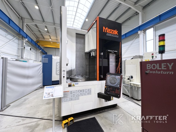 Vertikaldrehmaschine für Metall gebraucht, MAZAK Mega Turn 900 Achsen 90171