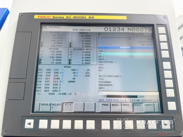 CNC-Steuerung FANUC series 31i-B5 für Werkzeugmaschine WILLEMIN MACODEL 508 MT 90188