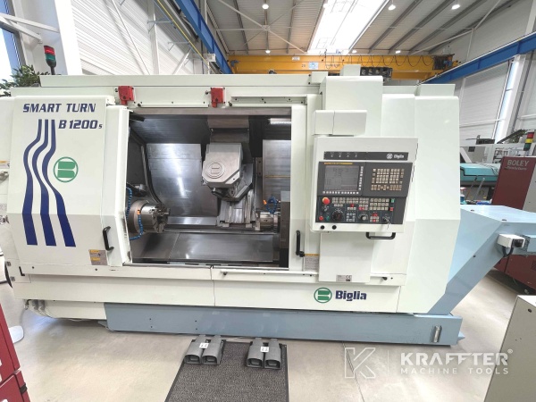 Dreh-und Fräszentrum - BIGLIA Smart Turn B1200 S - 20690-045
