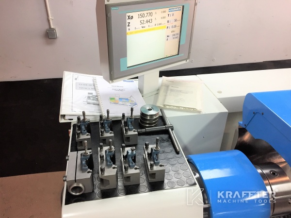 CNC Zyklendrehmaschine CAZENEUVE Optica 360 20689-918 , KRAFFTER Verkäufer von gebrauchten Werkzeugmaschinen