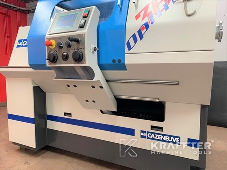 Präzisionsbearbeitung mit gebrauchten CNC Zyklendrehmaschine CAZENEUVE Optimax 360 20689-953