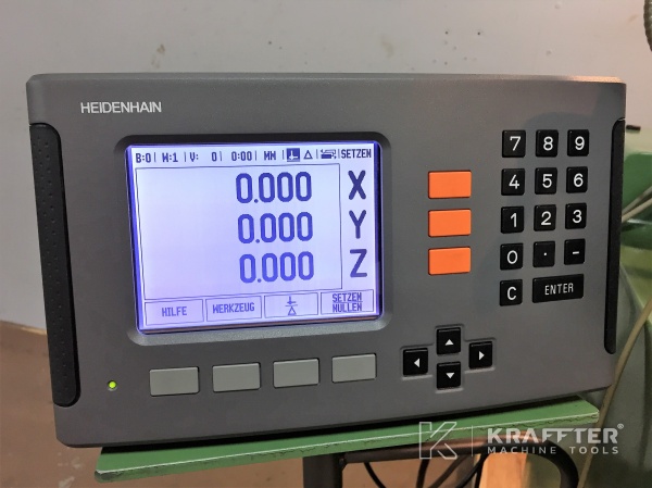 Bedienpult auf Schärfmaschine EWAG WS 11 20689-915