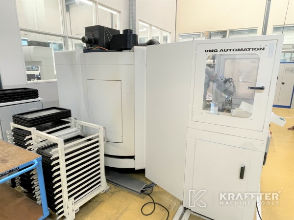 Gebrauchte Werkzeugmaschine zu verkaufen - DMG HSC 20 linear 20689-982  Achsen bei KRAFFTER