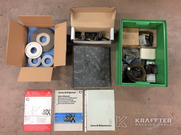 Zubehör, Ausrüstung und Betriebsanleitungen für JONES & SHIPMAN 540X 20689-910 bei KRAFFTER