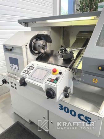 CNC Zyklendrehmaschine zu verkaufen GDW 300 CS 90069 Gebrauchte Werkzeugmaschinen