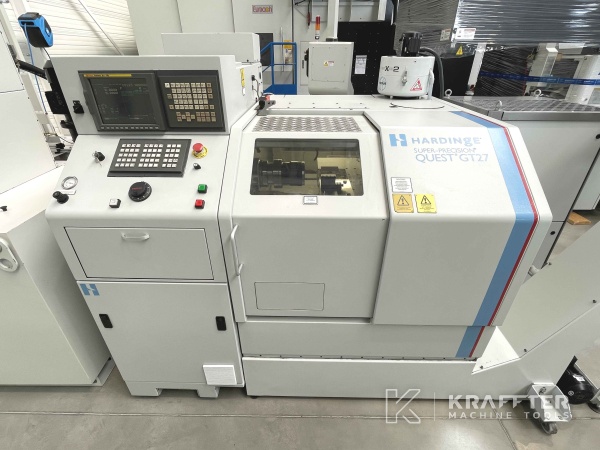 CNC-Drehmaschine HARDINGE Super Precision GT 27 SP 90087 bei KRAFFTER Gebrauchte Werkzeugmaschinen
