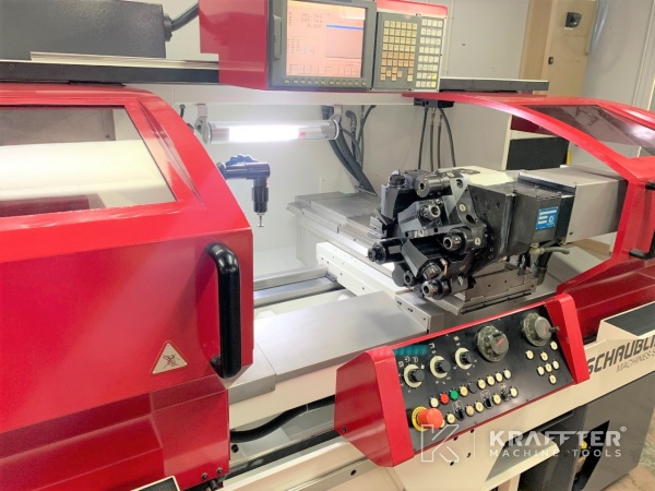 Präzisionsbearbeitung CNC Drehmaschine gebraucht, SCHAUBLIN 180 CNC R-TM A2-5 20689-958