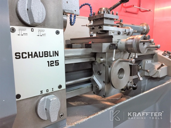 Konventionelle Drehmaschine - SCHAUBLIN 125 B - 20689-889
