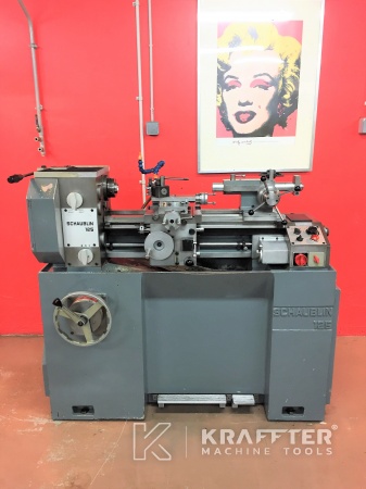 Werkzeugmaschine zum Drehen SCHAUBLIN 125 B 20689-889