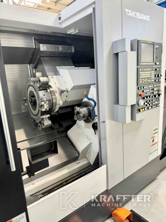 CNC Drehmaschine gebraucht, TAKISAWA TS-4000 YS 90081 zu verkaufen