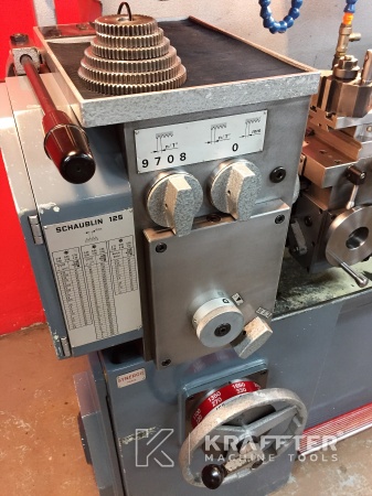 Gebrauchte Werkzeugmaschinen für die Zerspanung SCHAUBLIN 125 C 20689-895