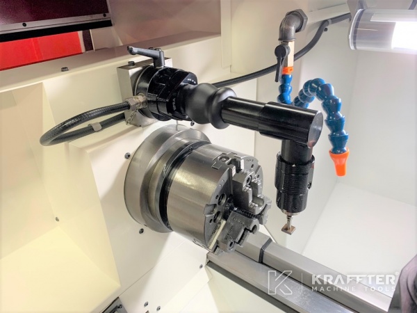 Drehmaschine mit unterstützter Steuerung SCHAUBLIN 180 CNC R-TM A2-5 20689-958